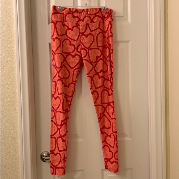 LuLaRoe Pants - TC LuLaRoe Valentines Leggings